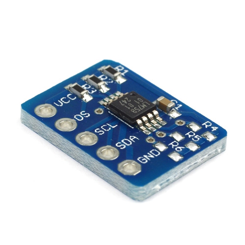 LM75B temperature sensor (I2C interface)