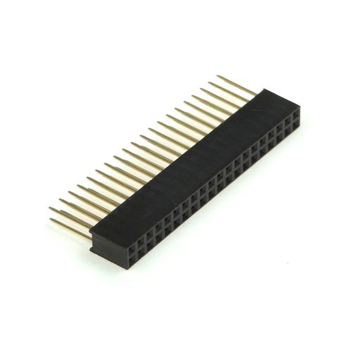 2x20 Female header with extra long legs (for Raspberry Pi)