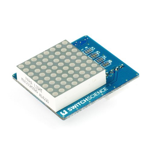 I2C 8x8 LED matrix for Eaglet