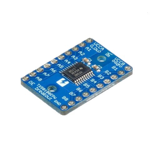 TXS0108E bidirectional level shifter breakout board